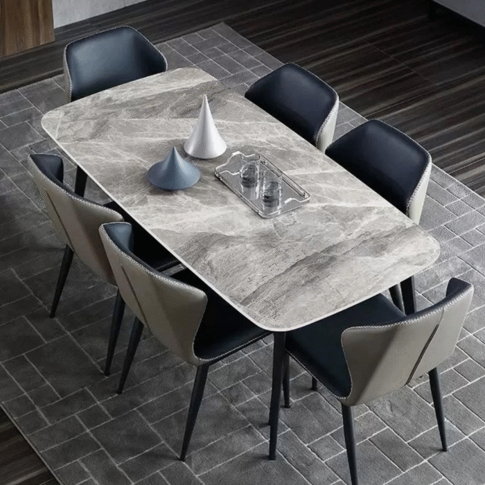 High Quality  Slim Marble Dining RAF169 - Image 1