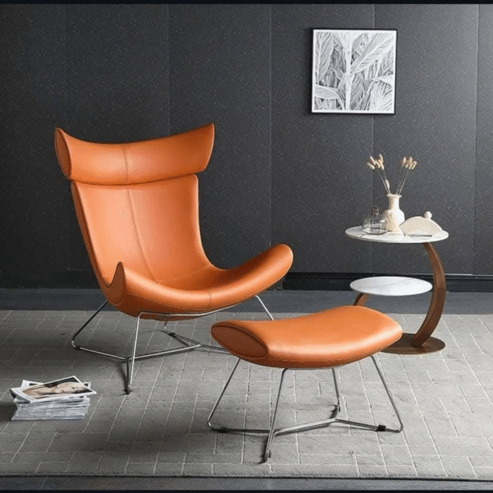Single leather chair LSSA850 - Image 1