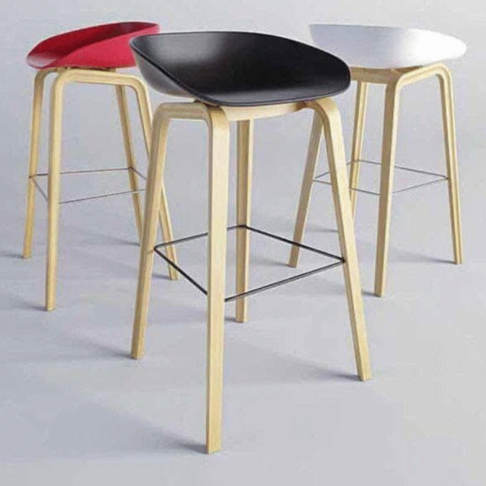 Simple Bar Stool. 777786 - Image 1