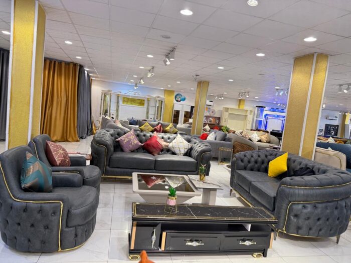 Onyx Glam Sofa - Image 1