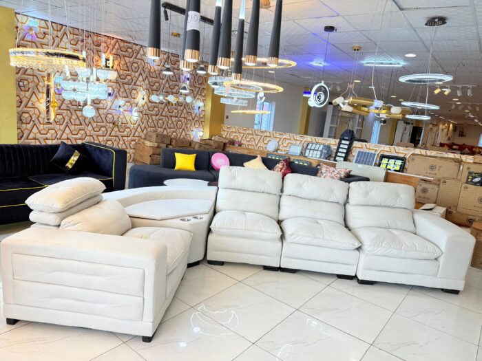 White Modular Sectional - Image 1