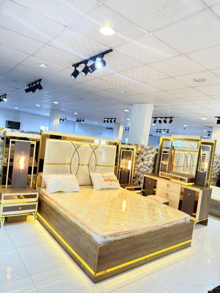 Empress Gold Bedframe - Image 1
